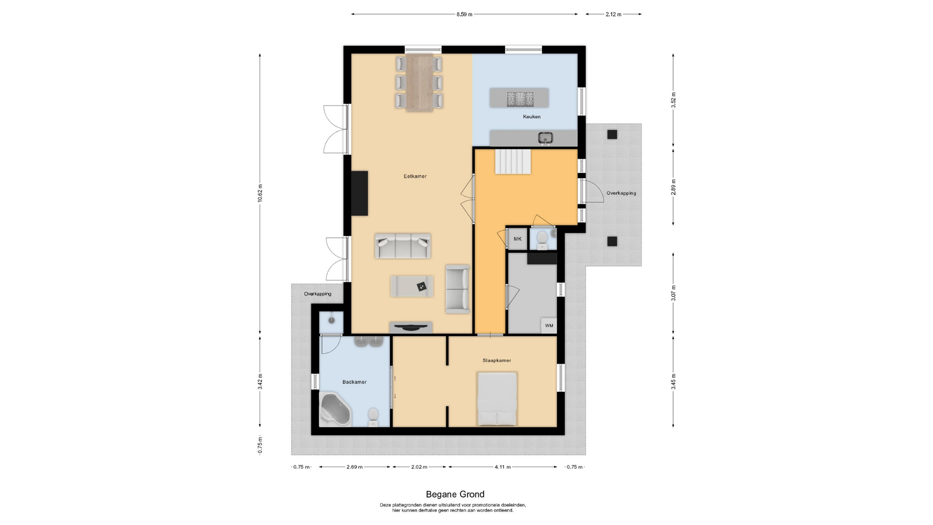 Den essenburg 11 - 8219 BH - lelystad-plattegrond-1