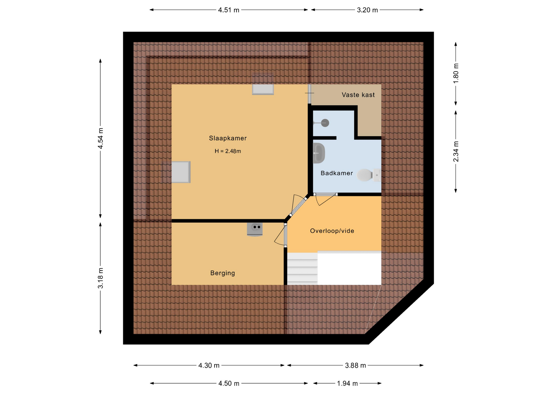 Beukenhof 254 - 8212 EE - lelystad-plattegrond-2